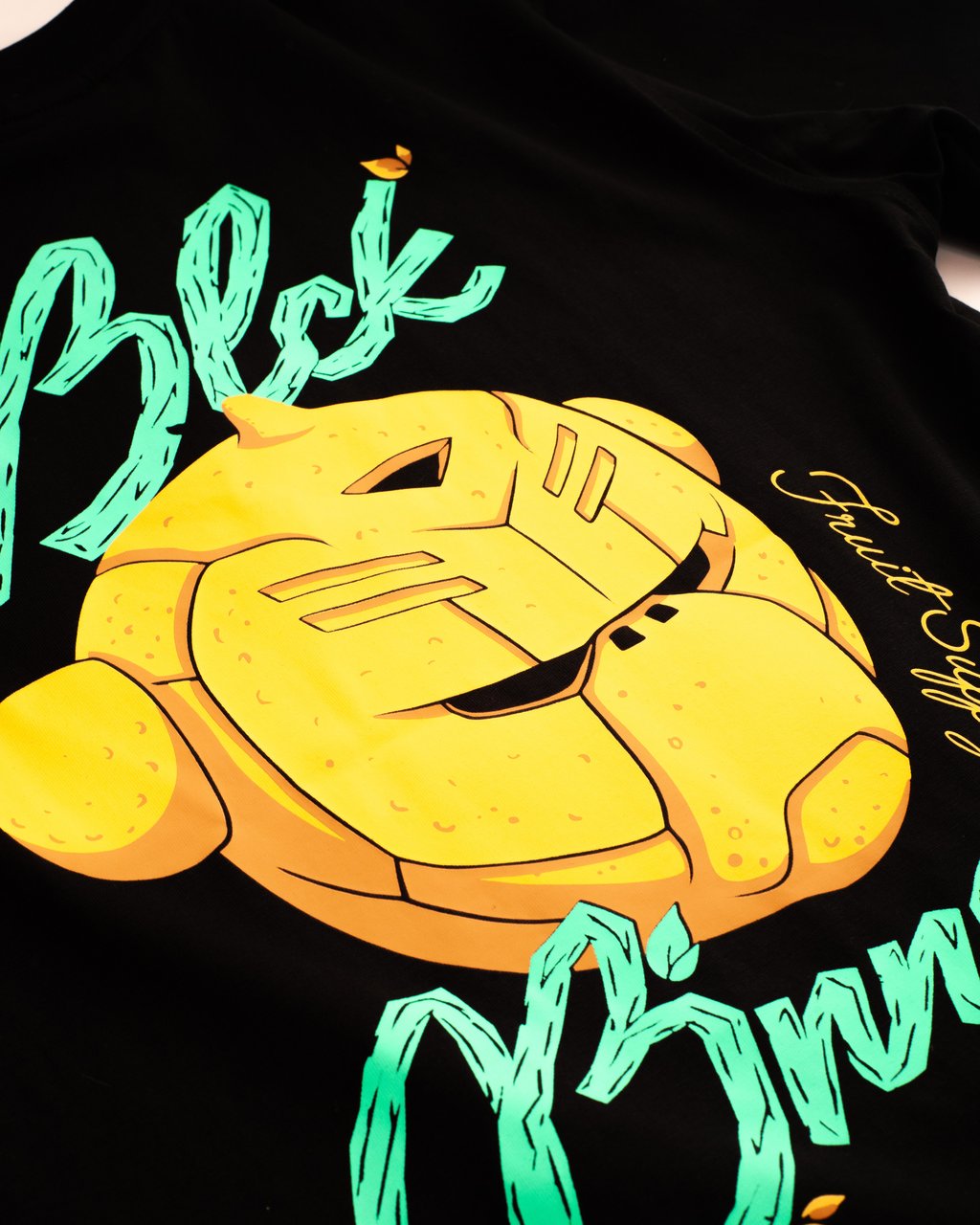 Black Bananas KIDS LEMON JUICE T-SHIRT Zwart