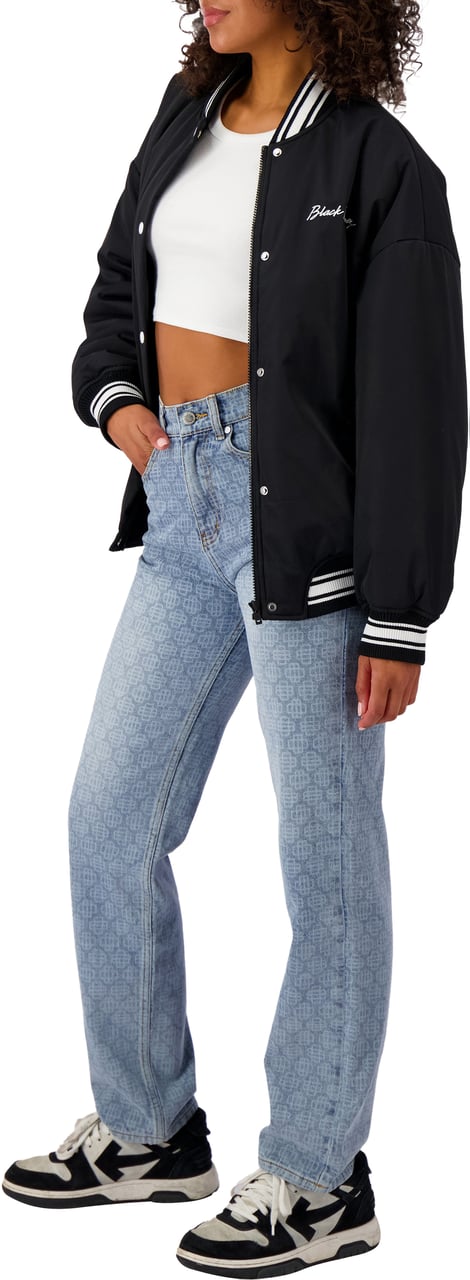 Black Bananas Royal Bomber Jacket Zwart