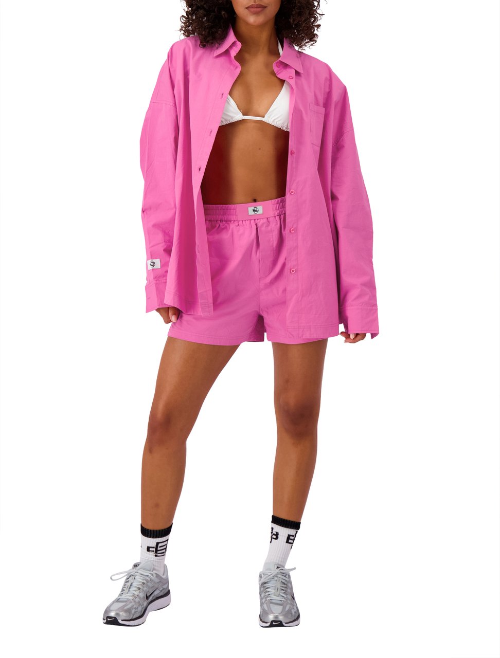 Black Bananas Classic Shorts Roze