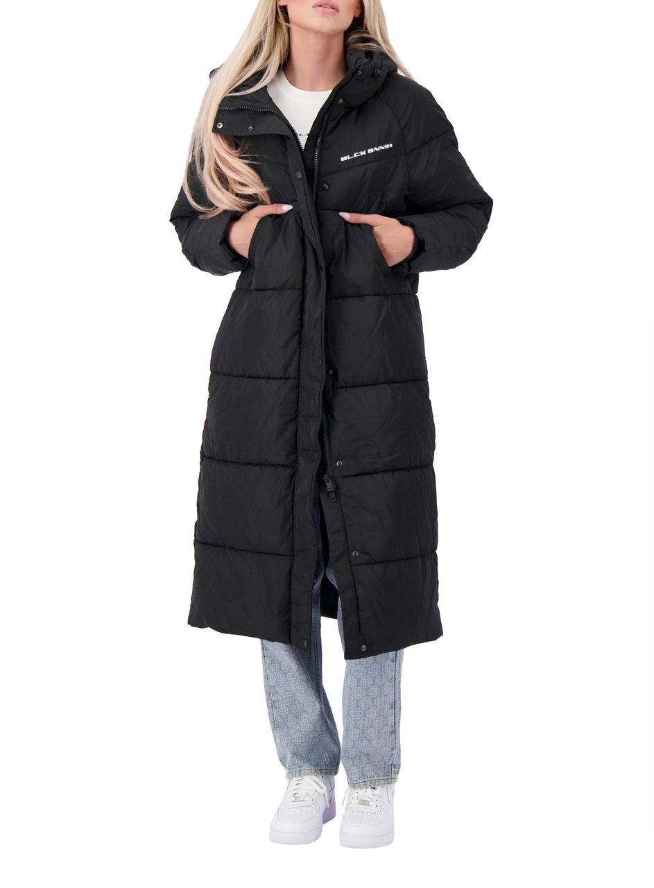 Black Bananas Initial Coach Jacket Zwart
