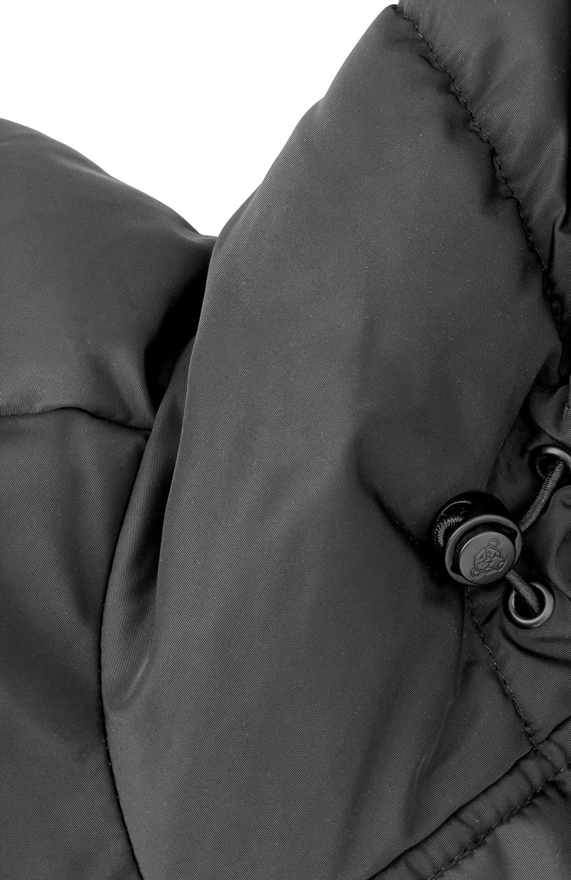 Black Bananas Initial Coach Jacket Zwart