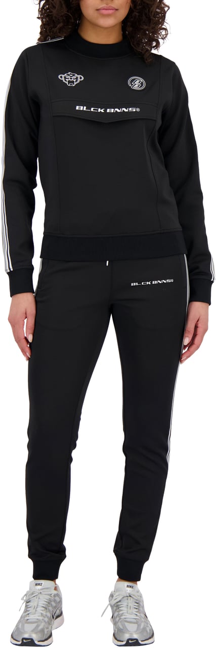 Black Bananas Miami Taped Tracktop Zwart