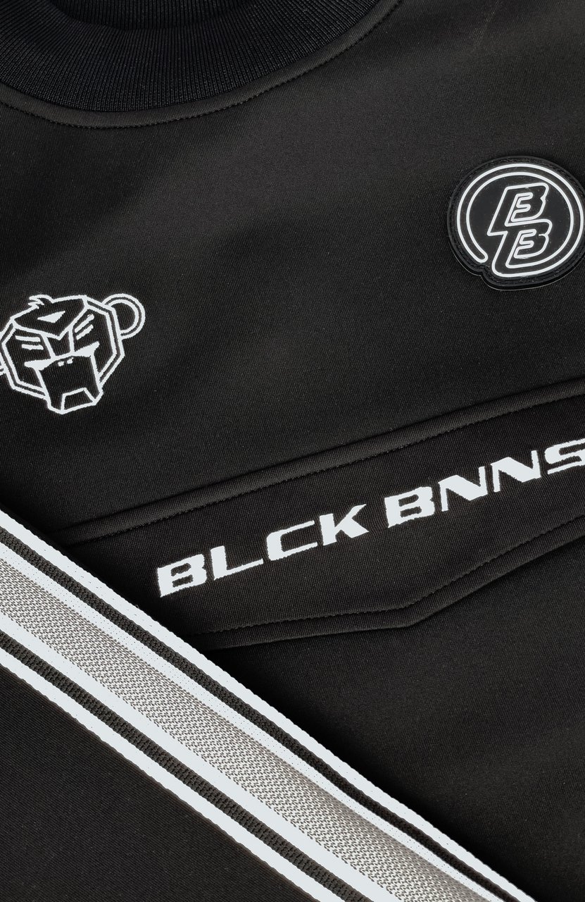 Black Bananas Miami Taped Tracktop Zwart