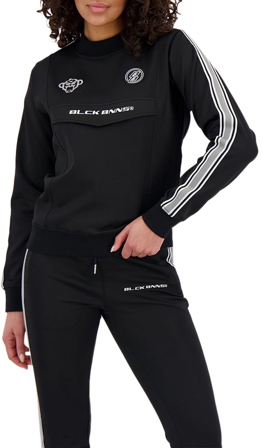 Black Bananas Miami Taped Tracktop Zwart