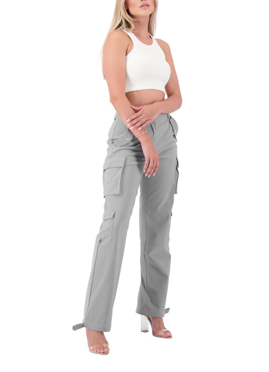 Black Bananas Multi Pocket Cargo Pants Grijs