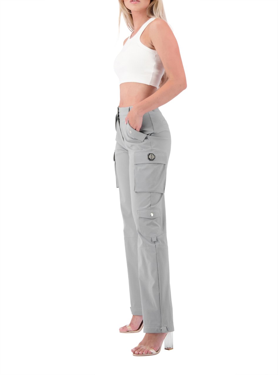 Black Bananas Multi Pocket Cargo Pants Grijs