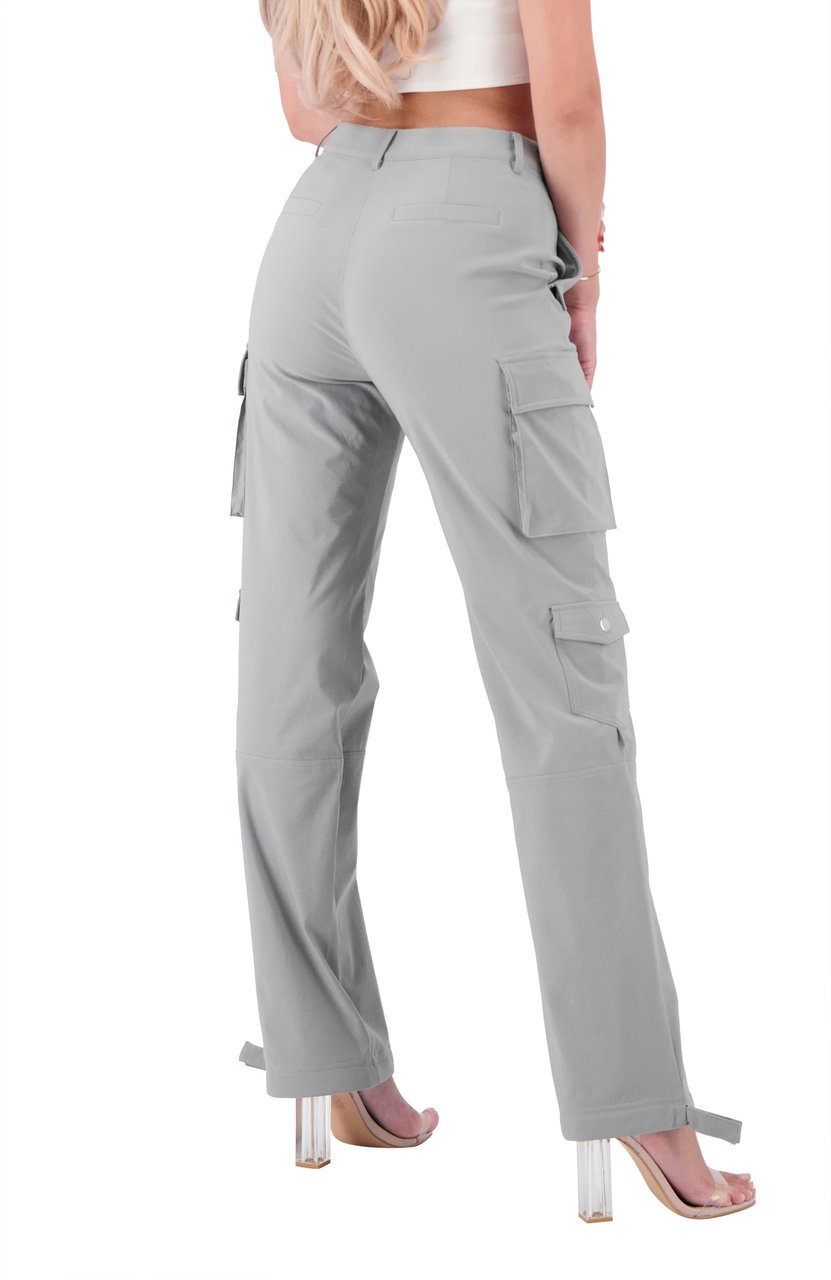 Black Bananas Multi Pocket Cargo Pants Grijs
