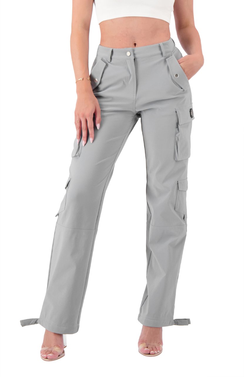 Black Bananas Multi Pocket Cargo Pants Grijs