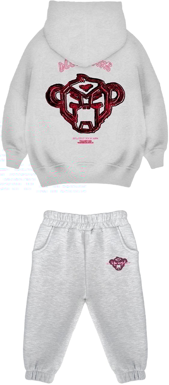 Black Bananas Mc Sketch Sweatsuit Grijs