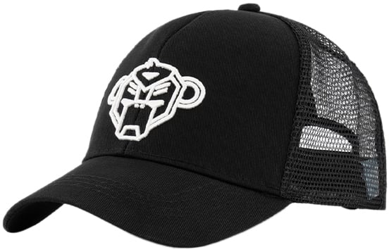 Black Bananas Logo Truckercap Zwart