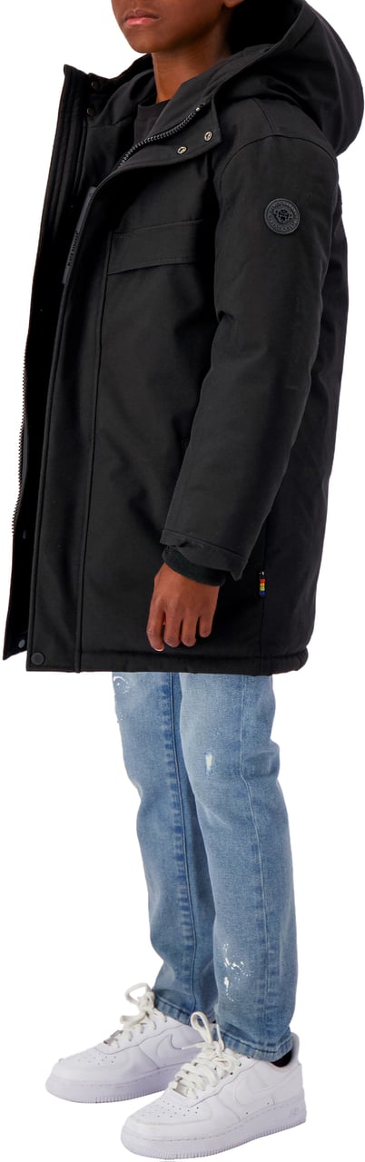 Black Bananas Jr Parka Jacket Zwart