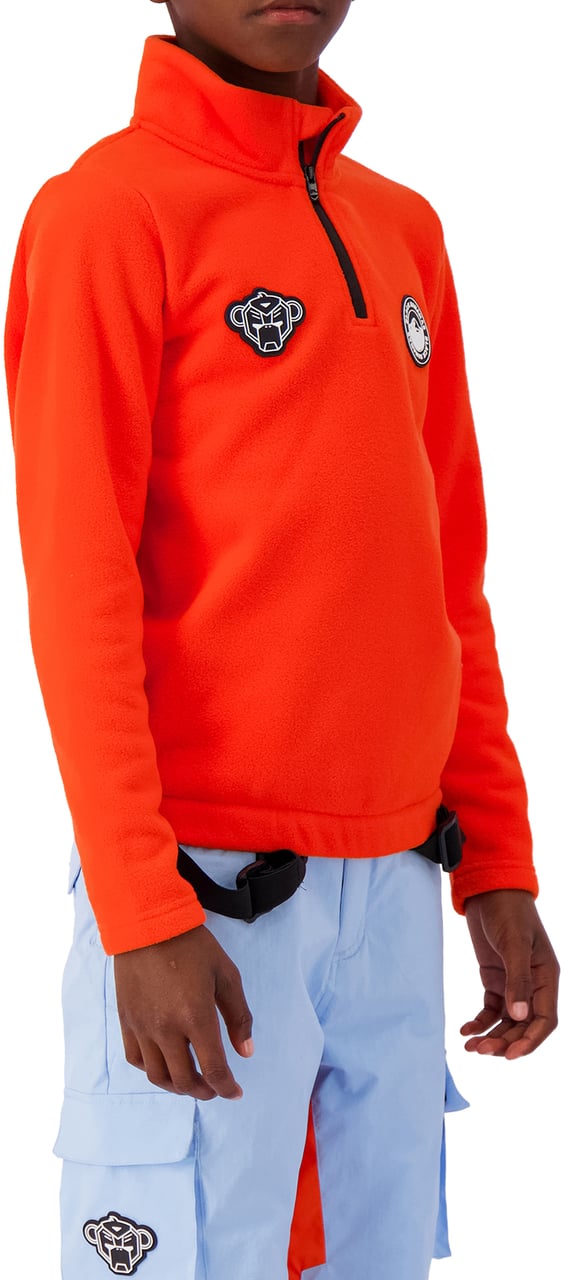 Black Bananas Jr Everest Fleece Top Oranje