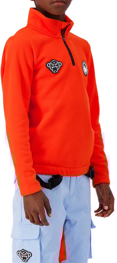 Black Bananas Jr Everest Fleece Top Oranje