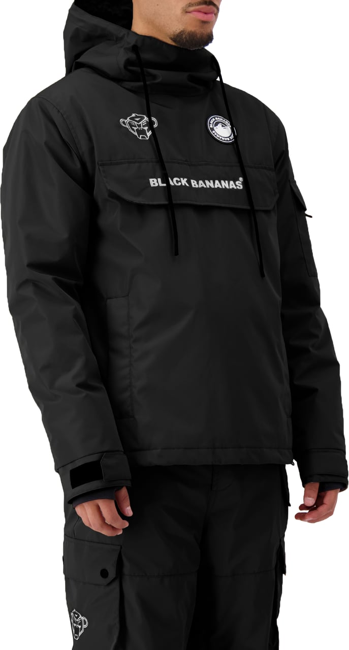 Black Bananas Everest Jacket Zwart