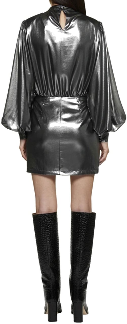 Blanca Vita Abelia Laminated Mini Dress Divers