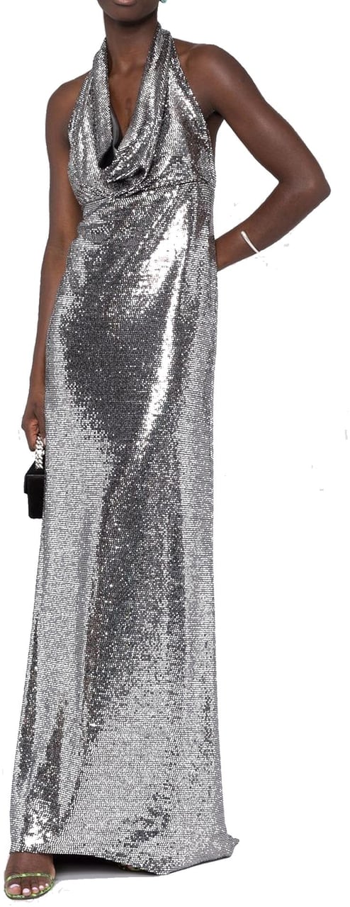 Blanca Vita Sequin-Embellished Long Dress Divers