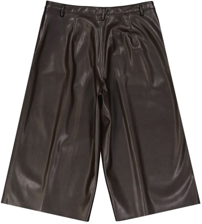 BLANCA VITA Brown Polyethylene Bermuda Shorts Bruin