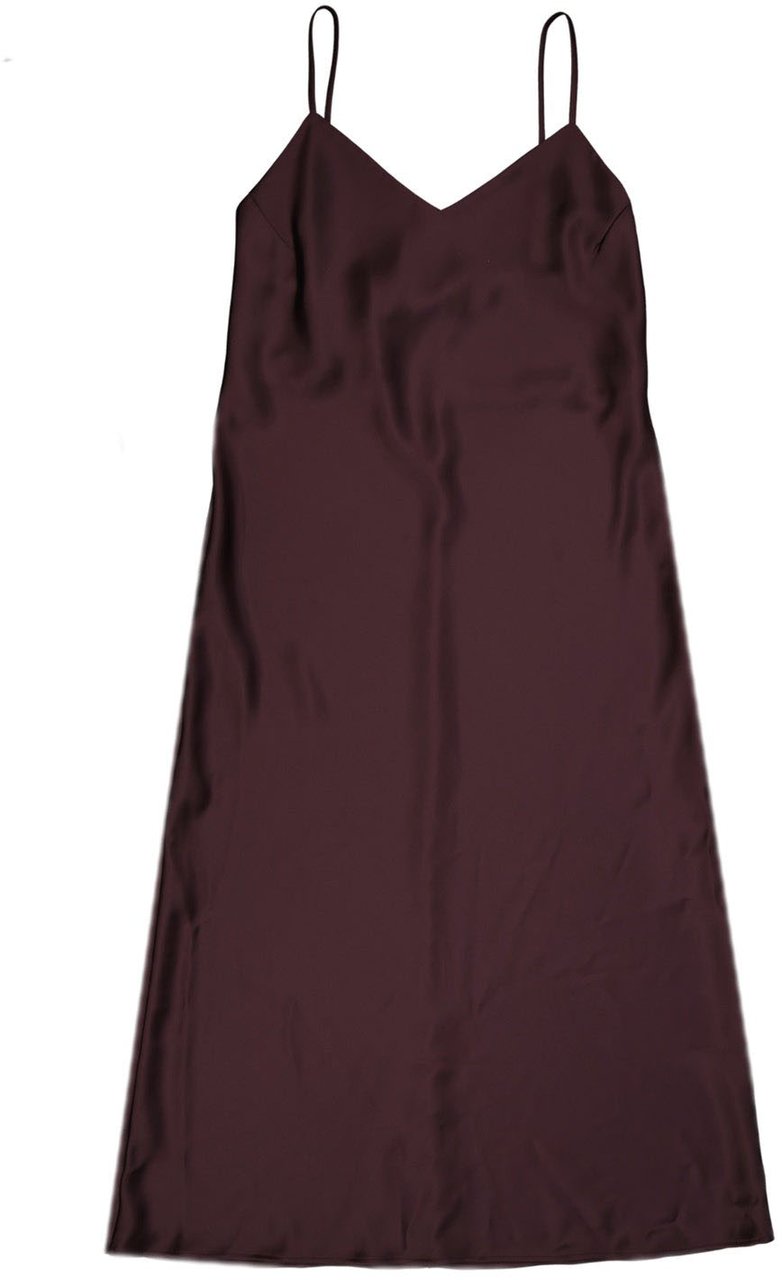Blanca Vita Blanca Vita Acacia Satin Slip Midi Dress Paars