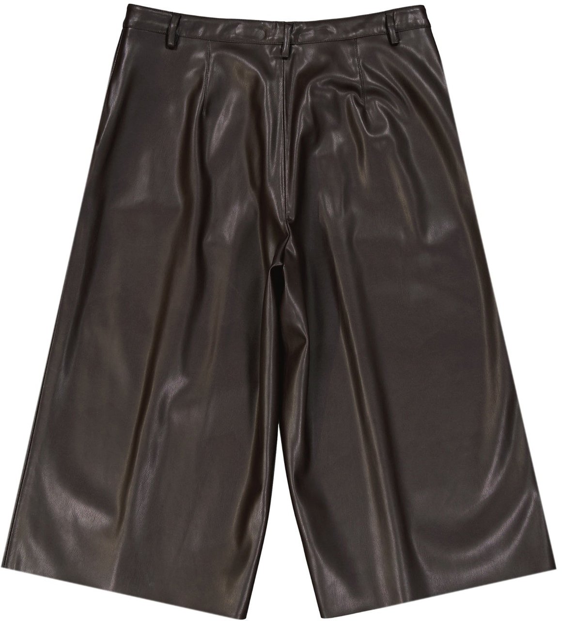 Blanca Vita Blanca Vita Faux Leather Shorts Bruin
