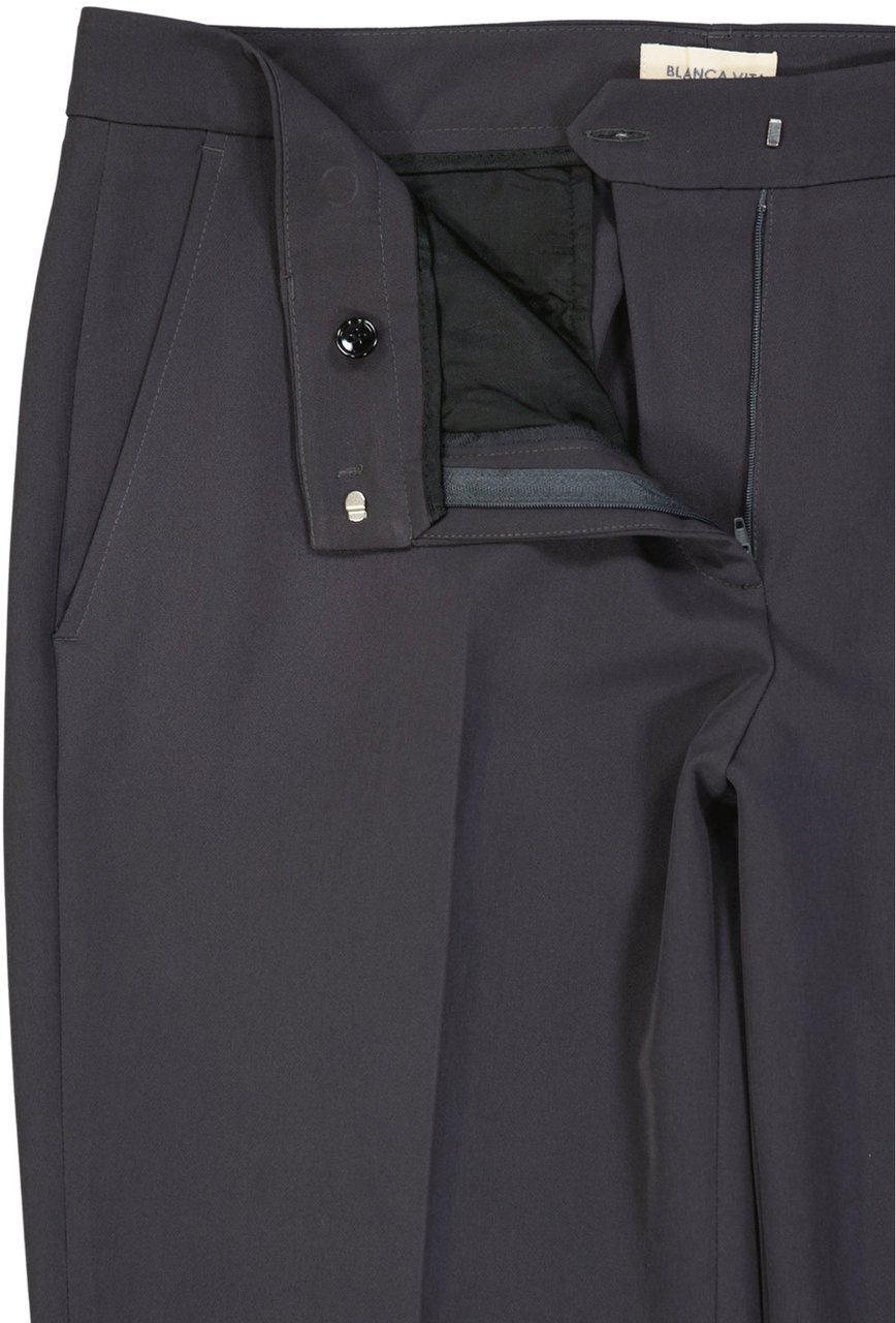 Blanca Vita Blanca Vita Cropped Trousers Grijs