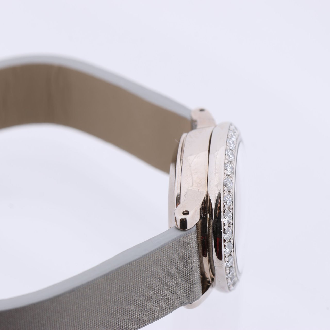 Blancpain Blancpain Lady Bird 814 WG & Leather AT Silver-Face Watch N00062001 92R0A052A Zilver