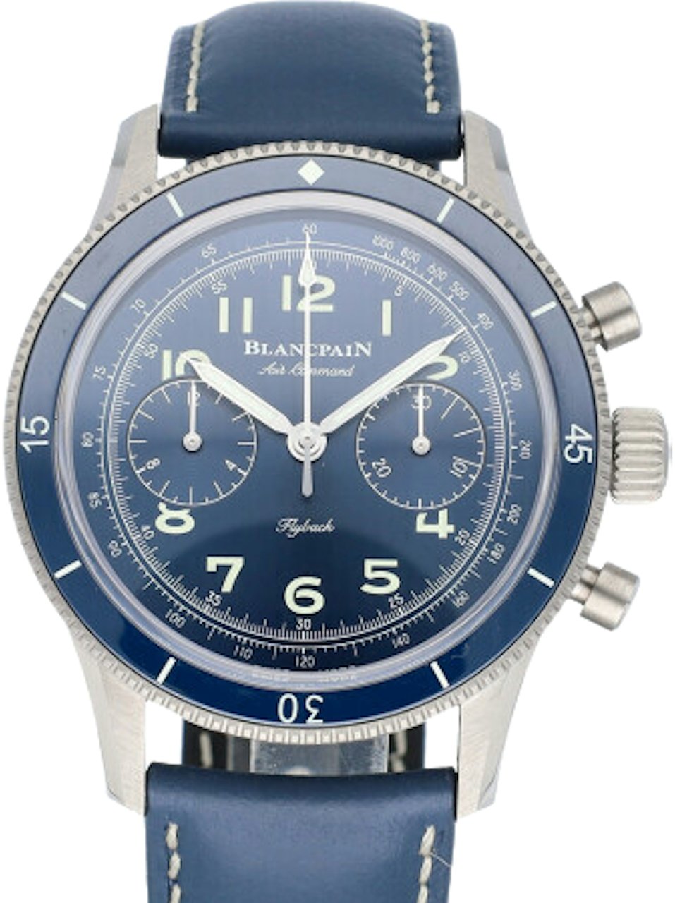 Blancpain Air Command Flyback Chronograp Blauw