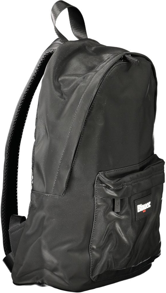 Blauer Blauer Black Polyester Men Backpack Zwart