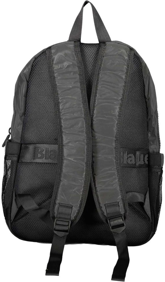 Blauer Blauer Nero Polyester Men's Backpack Zwart