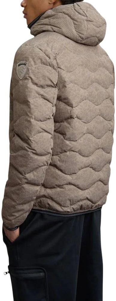 Blauer Brown Polyester Coat Bruin