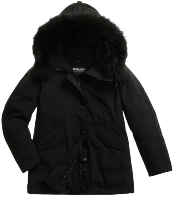 Blauer Coats Black Zwart