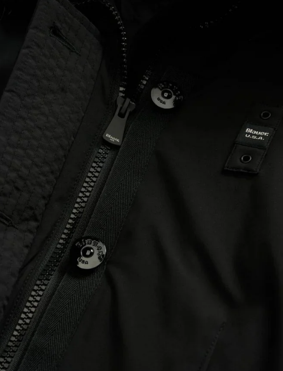 Blauer Coats Black Zwart