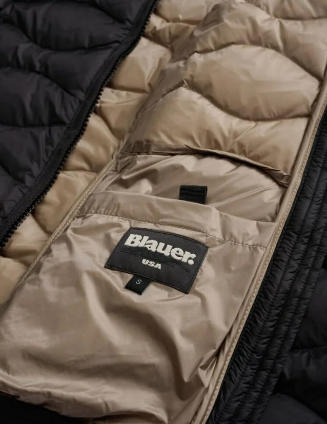 Blauer Coats Black Zwart