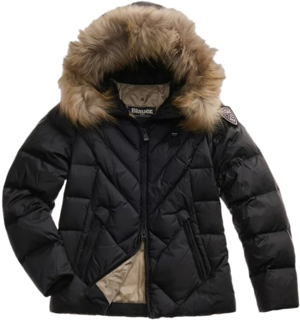 Blauer Coats Black Zwart
