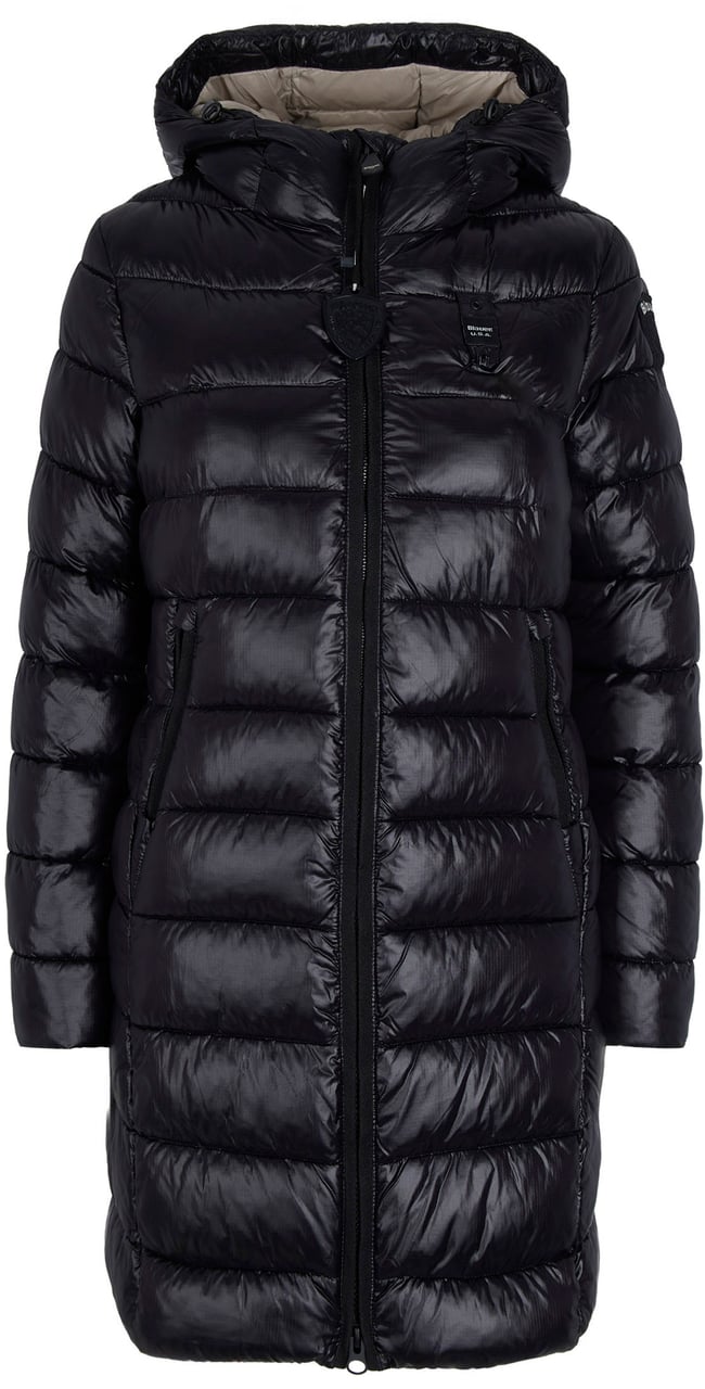 Blauer Coats Nero Interno Beige 301 Zwart