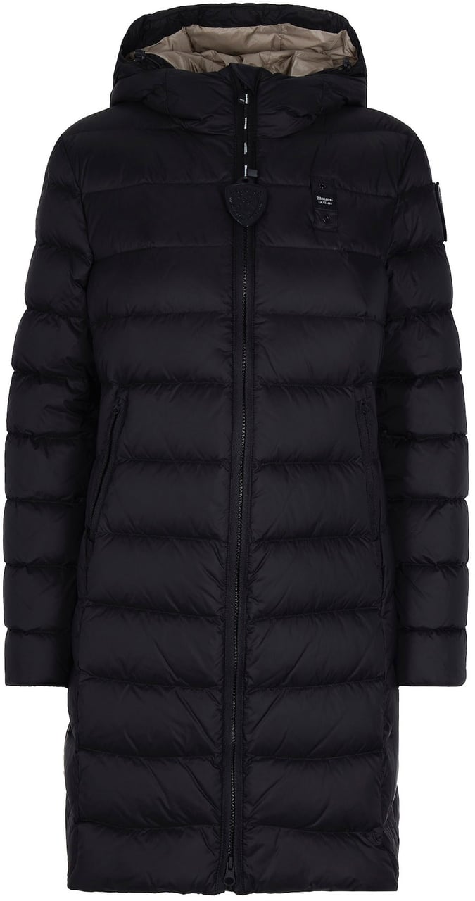 Blauer Coats Nero Interno Beige 301 Zwart