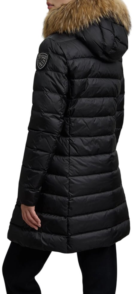 Blauer Coat Zwart