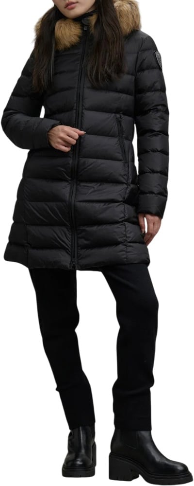 Blauer Coat Zwart