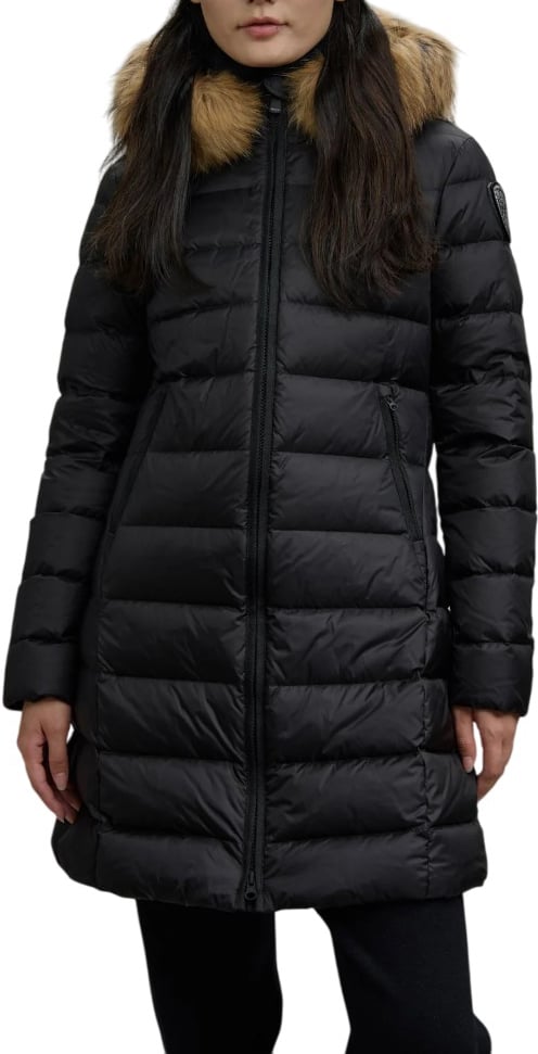 Blauer Coat Zwart