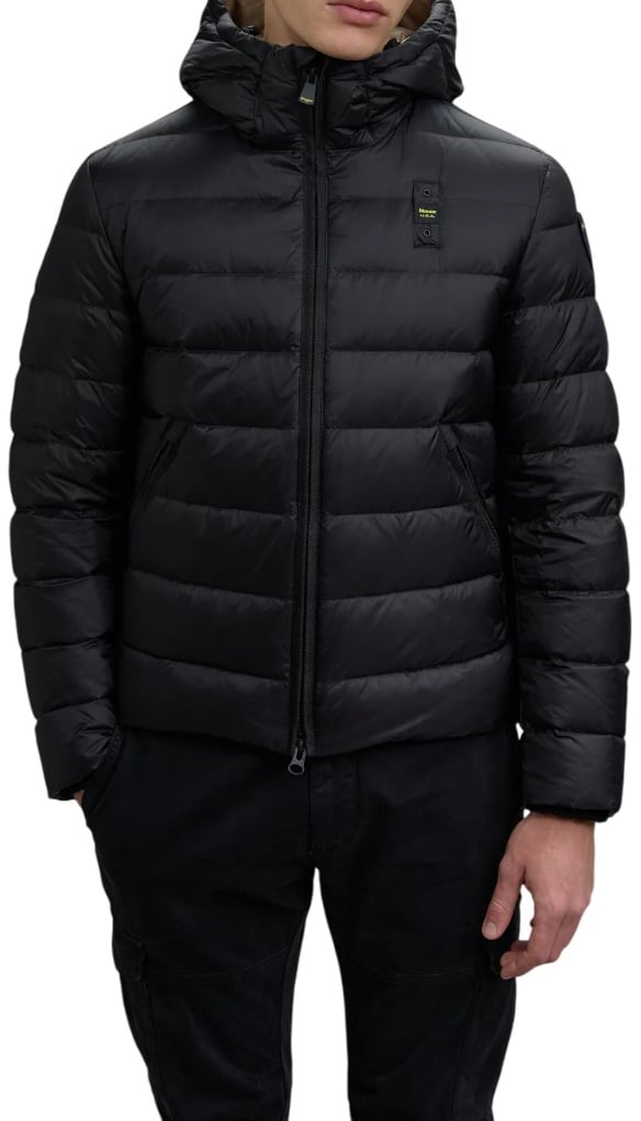 Blauer Coat Zwart