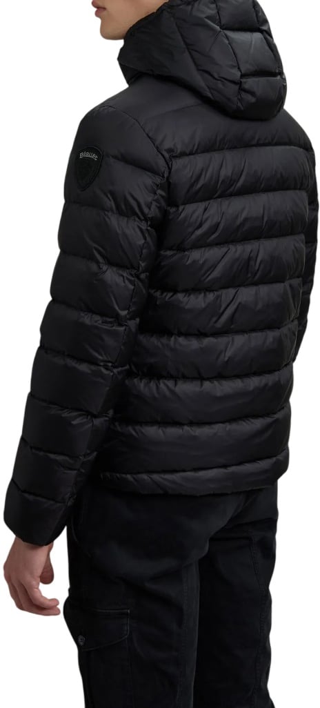Blauer Coat Zwart