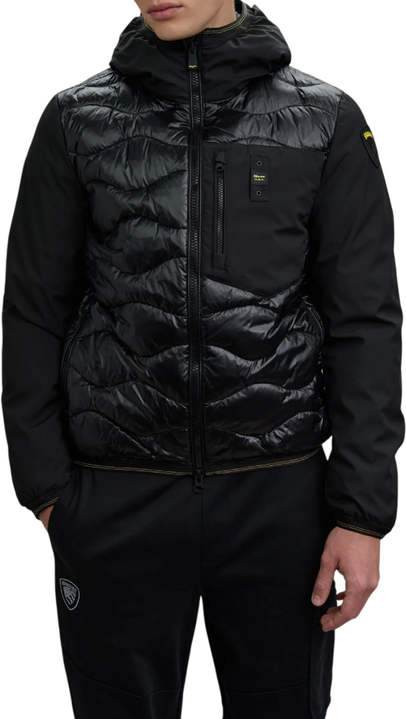 Blauer Coat Zwart