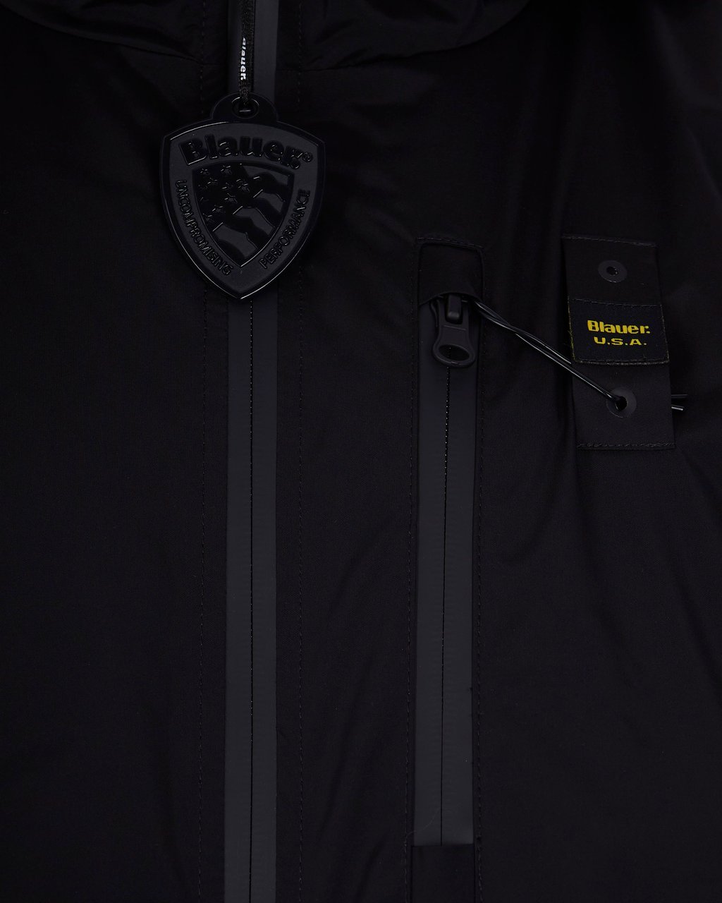 Blauer Coats Black Zwart