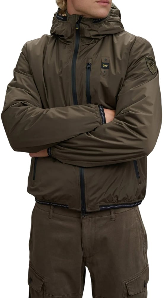 Blauer Windbreaker Groen