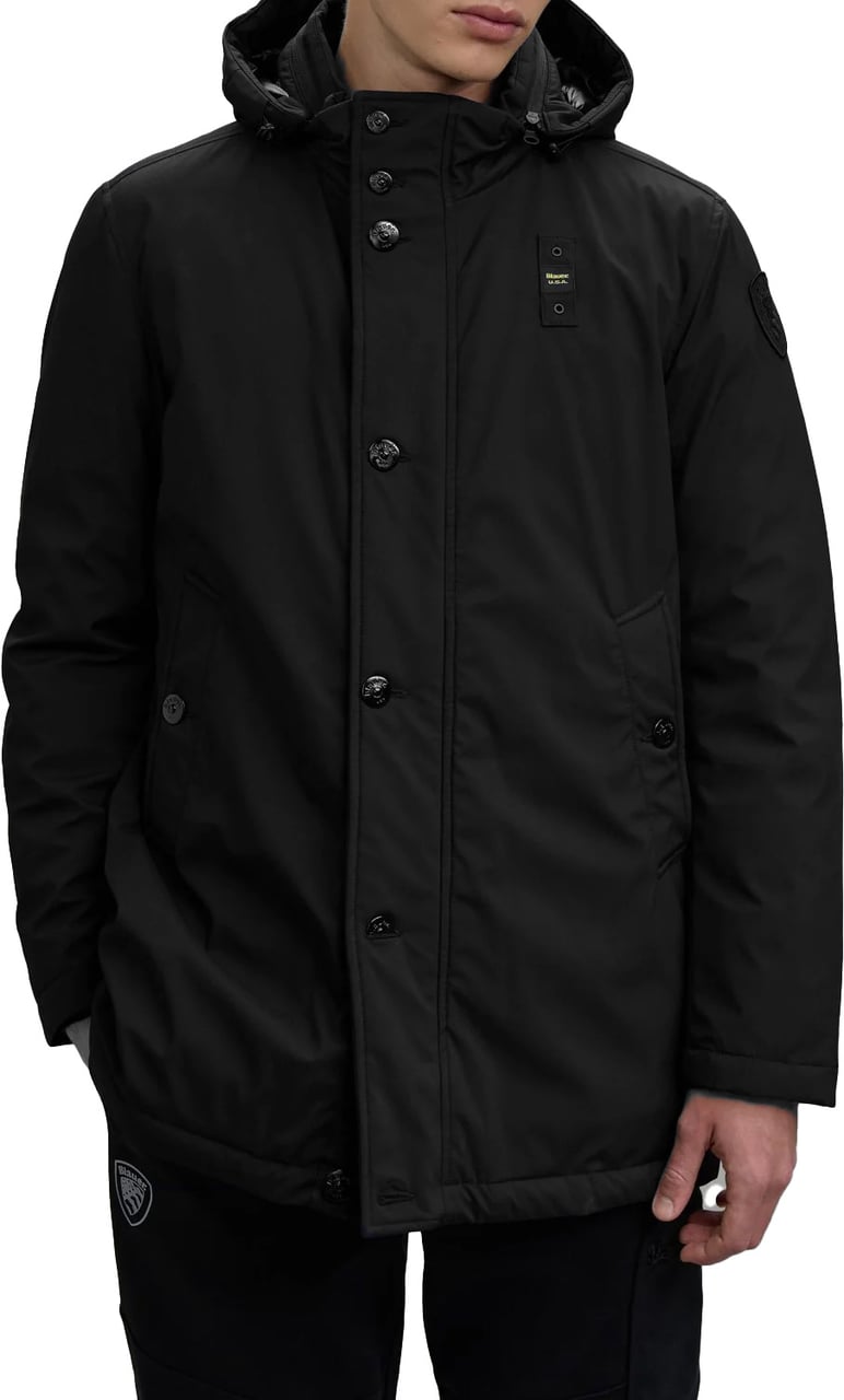 Blauer Coats Black Zwart