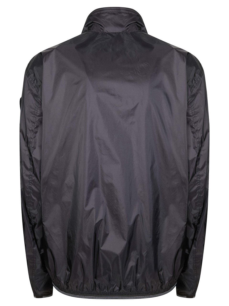 Blauer Bomber Stand Up Collar Smooth Jacket Zwart
