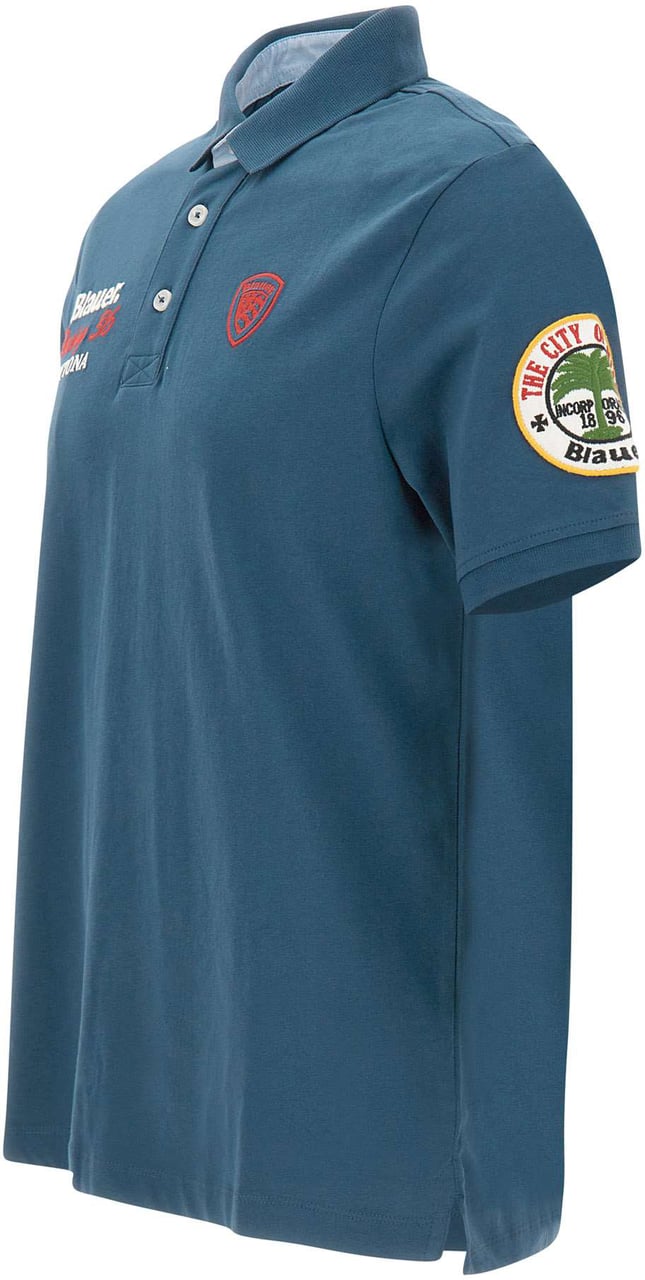 Blauer T-Shirts And Polos Blue Blauw