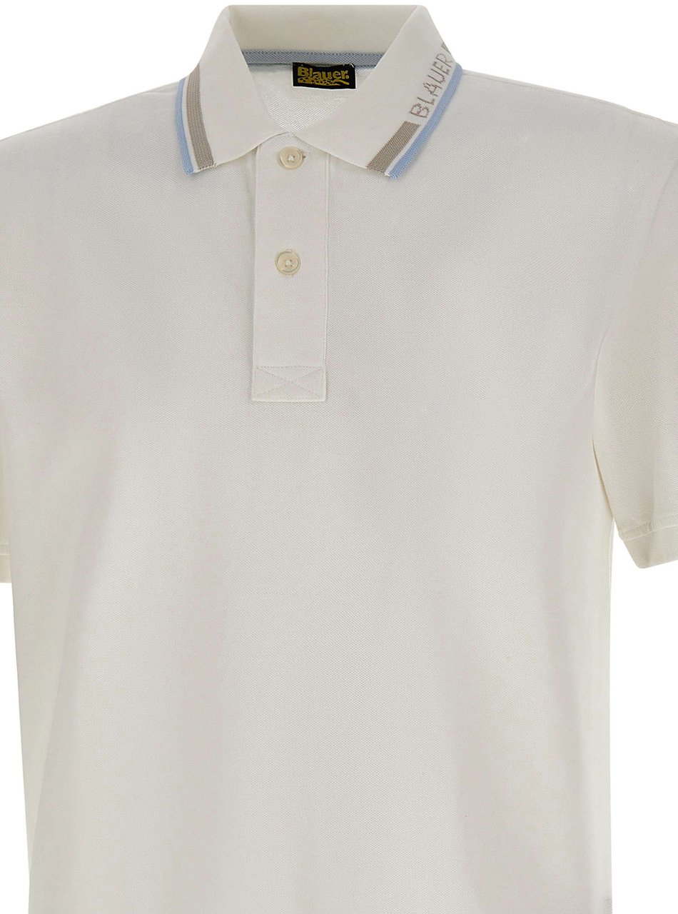 Blauer T-Shirts And Polos White Wit