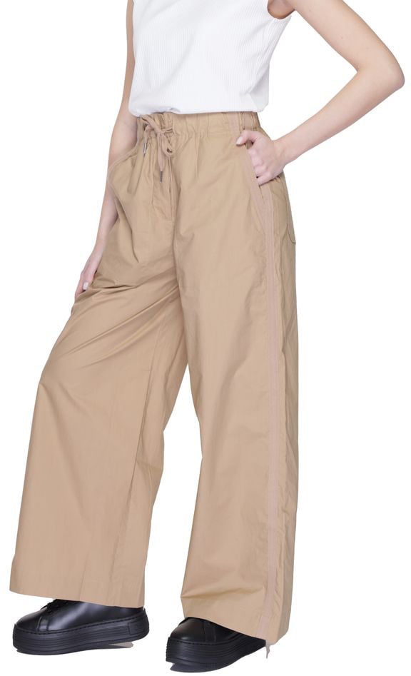 Blauer Beige Cotton Casual Pants Beige
