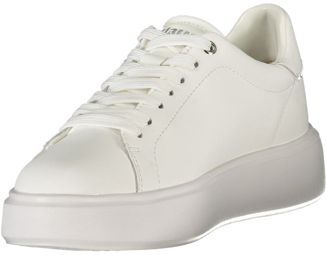 Blauer Bianco Polyurethane Women Sneaker Wit