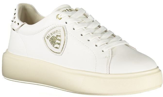 Blauer Bianco Poliuretano Women Sneaker Wit